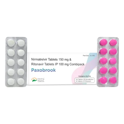 Paxobrook nirmatrelvir 150 mg and ritonavir 100 mg tablets