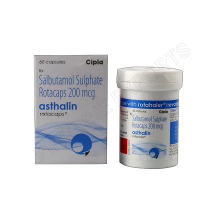Inhalateur Asthaline (Albuterol) 200 Puffs - Livraison Rapide, Sans Marque