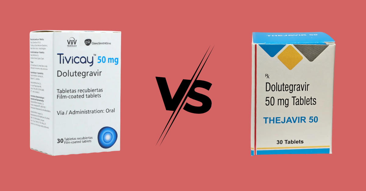 Thejavir 50 Mg v/s Tivicay
