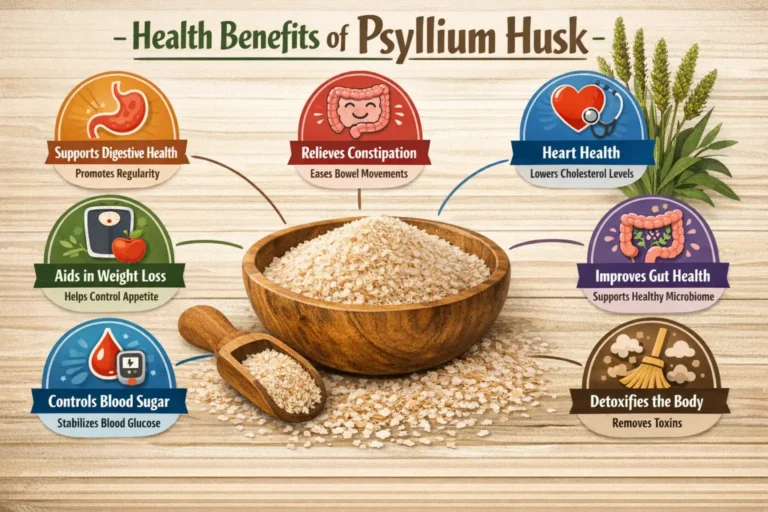 Health Benefits of Psyllium Husk