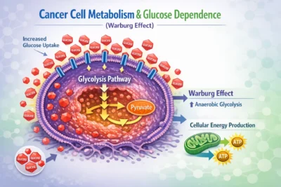 warburg effect cancer metabolism illustration