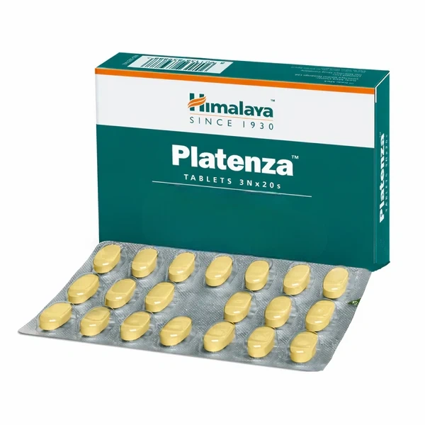 Himalaya Herbals Platenza Tabs - 60 tabs - Pack of 1