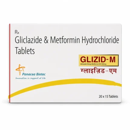 Gliclazide-Metformin 80mg-500mg