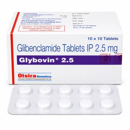 Glyburide-Glibenclamide 2.5mg