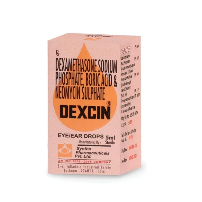 Dexcin Eye/Ear Drops 5 ml