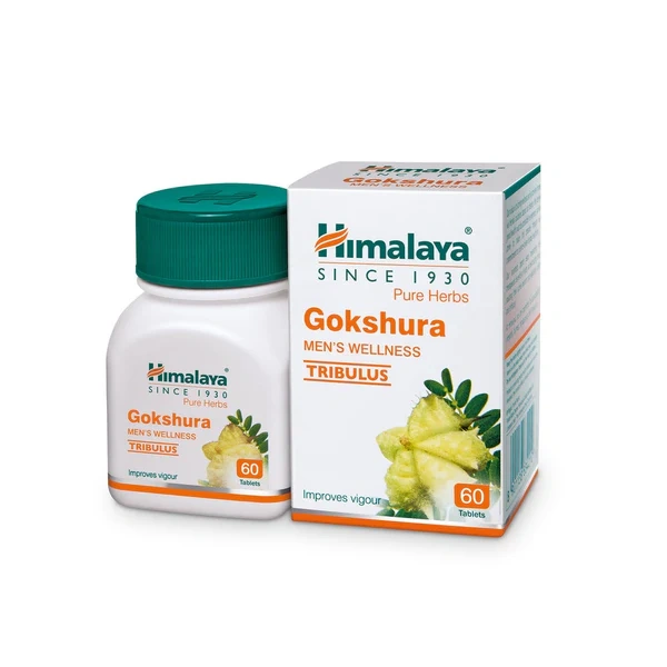 Himalaya Wellness Pure Herbs Gokshura Men's Wellness - Pack of 1 - 60 tabs