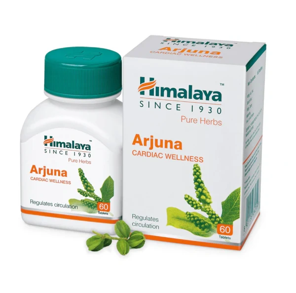 Himalaya Herbals Arjuna Tablets - Pack of 1 - 60 tabs