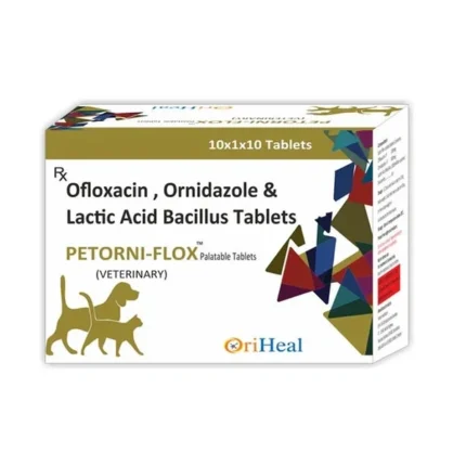 Oriheal Petorni Flox Tablets for Dogs and Cats