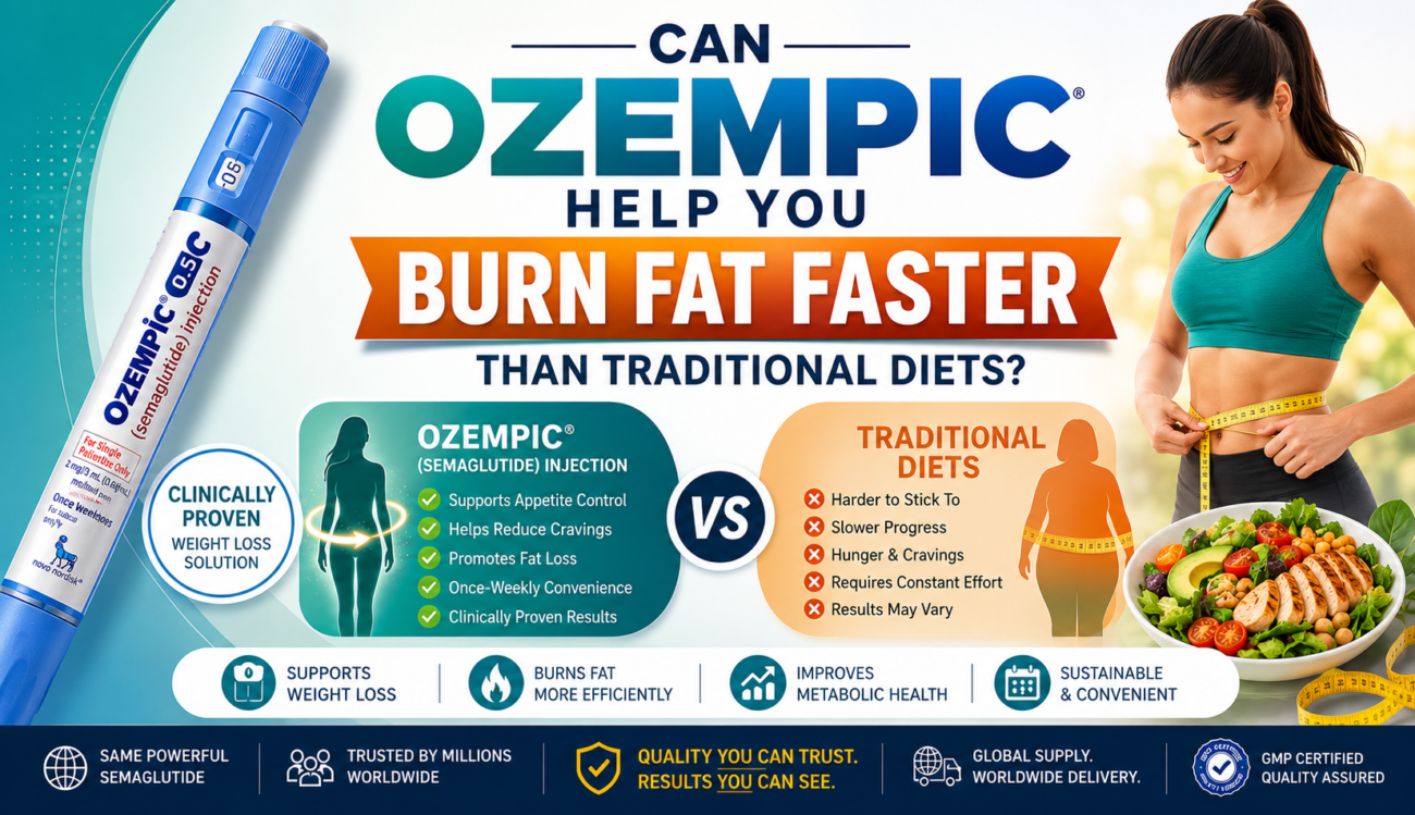 Can Ozempic Help You Burn Fat Faster Than Traditional Diets?