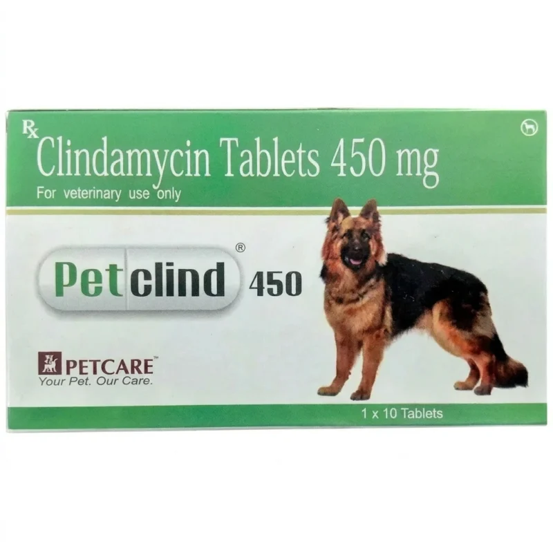 Petcare Petclind 450mg (Clindamycin) Tablet for Dogs