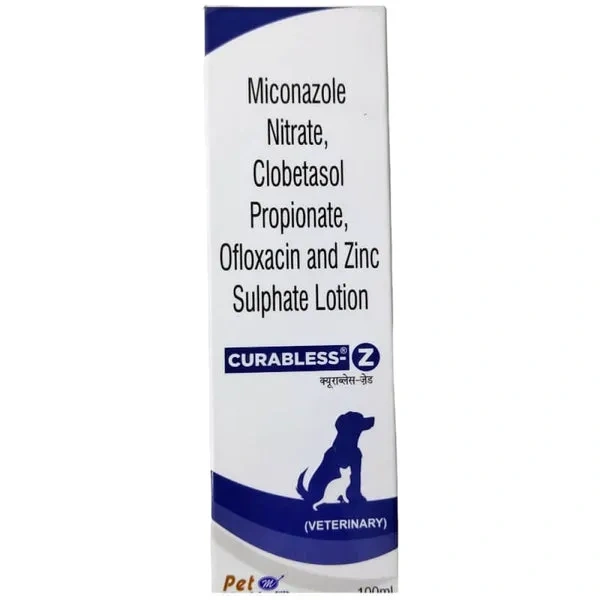 Mankind Curabless Z Lotion for Dogs and Cats