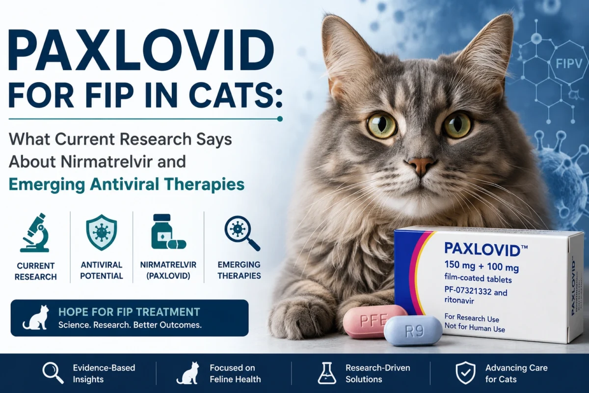 Paxlovid for FIP in Cats