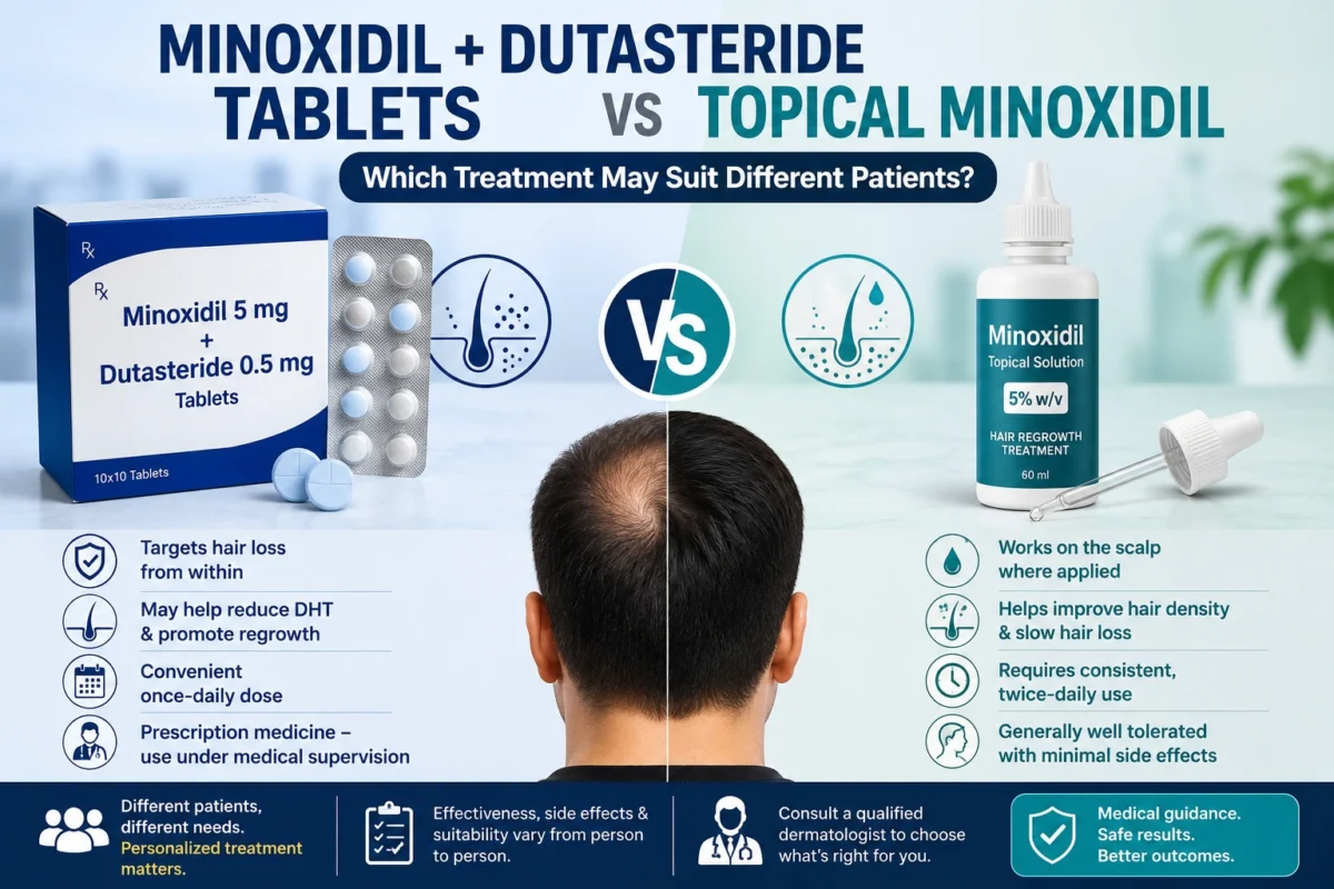 oral vs topical minoxidil