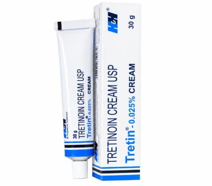 Tretin 0.025% Cream 30gm for Acne and Pimples