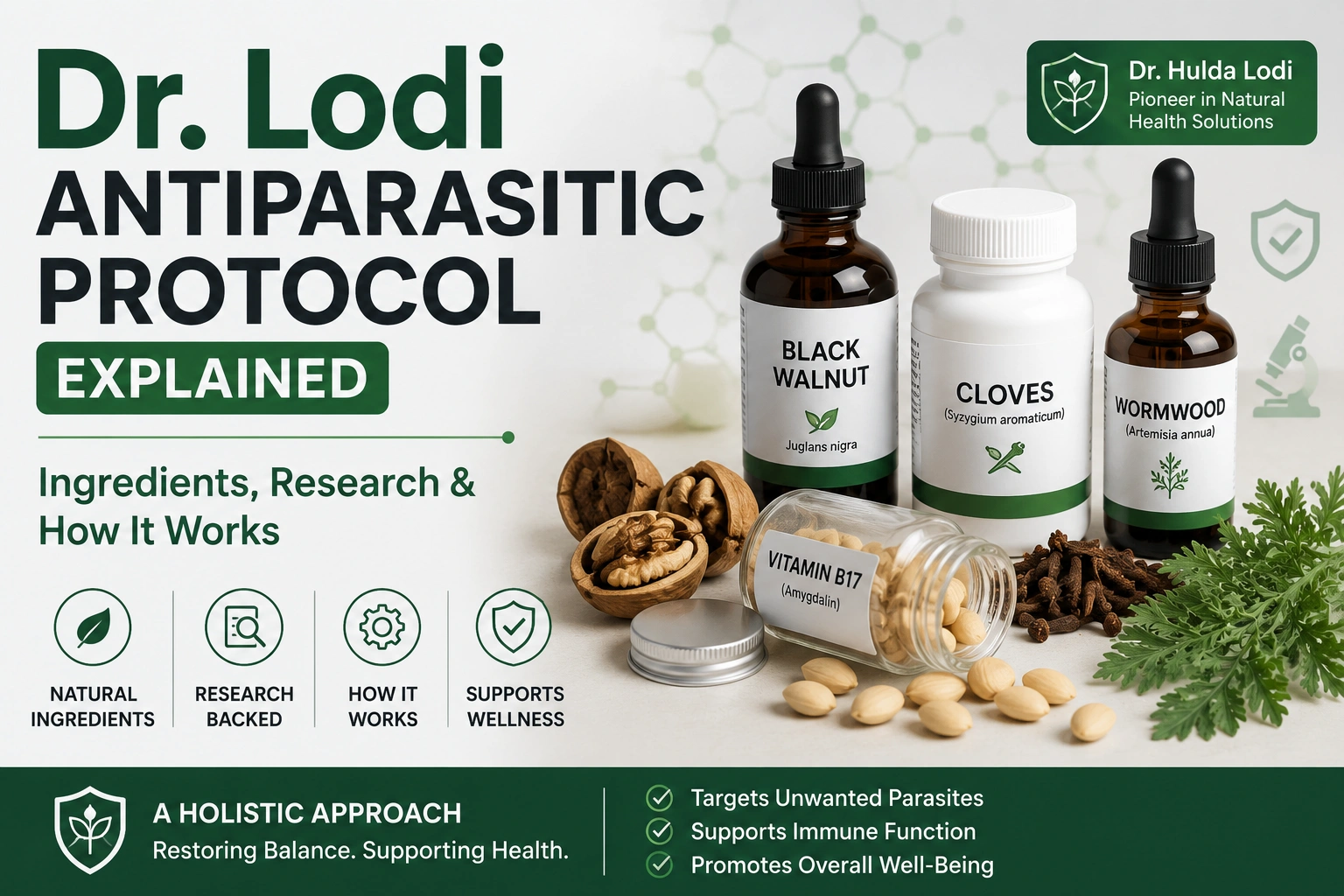 Dr. Lodi Antiparasitic Protocol kit