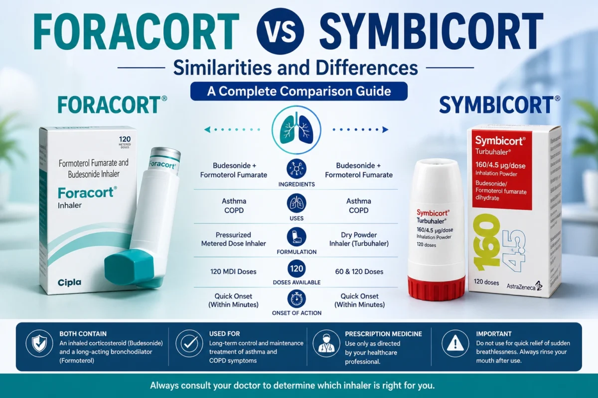 Foracort vs Symbicort