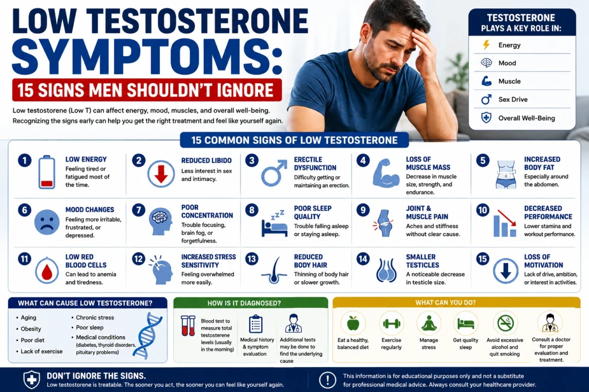 Low Testosterone Symptoms
