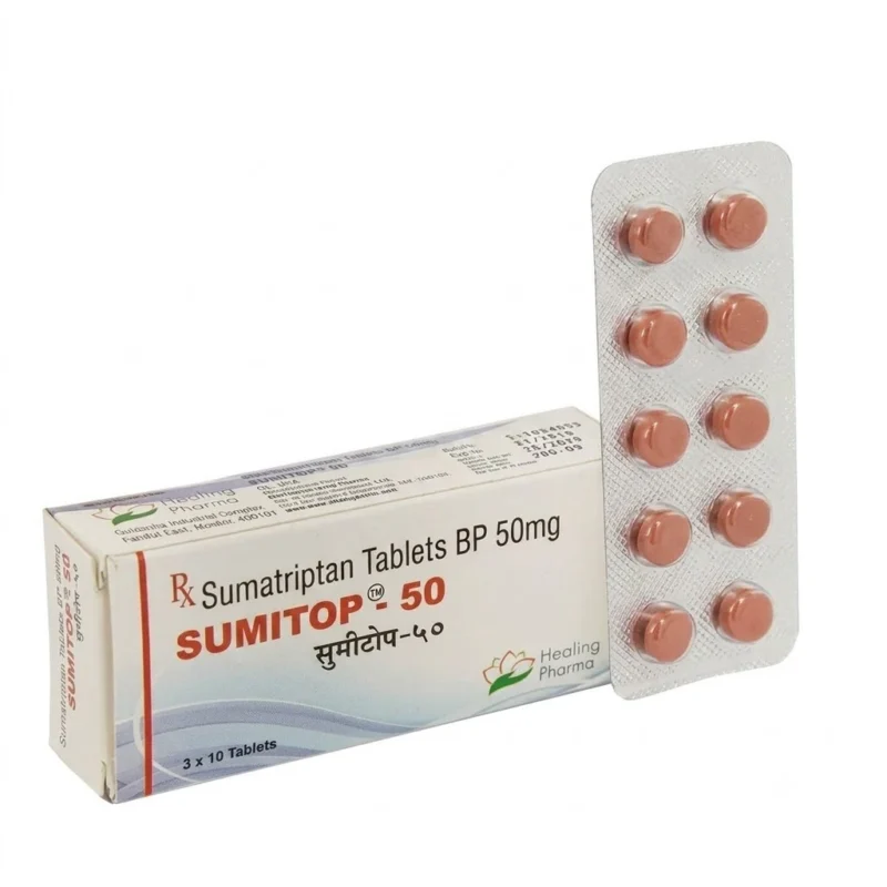 Sumatriptan 50 mg Tablet