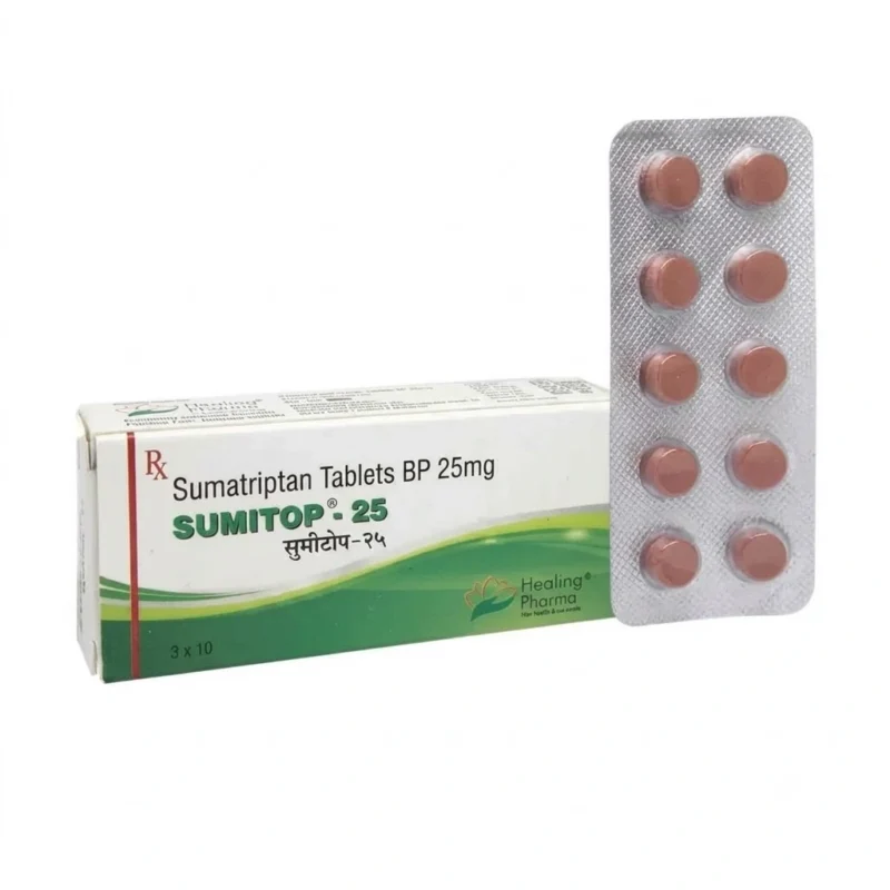Sumatriptan 25mg (Sumitop)