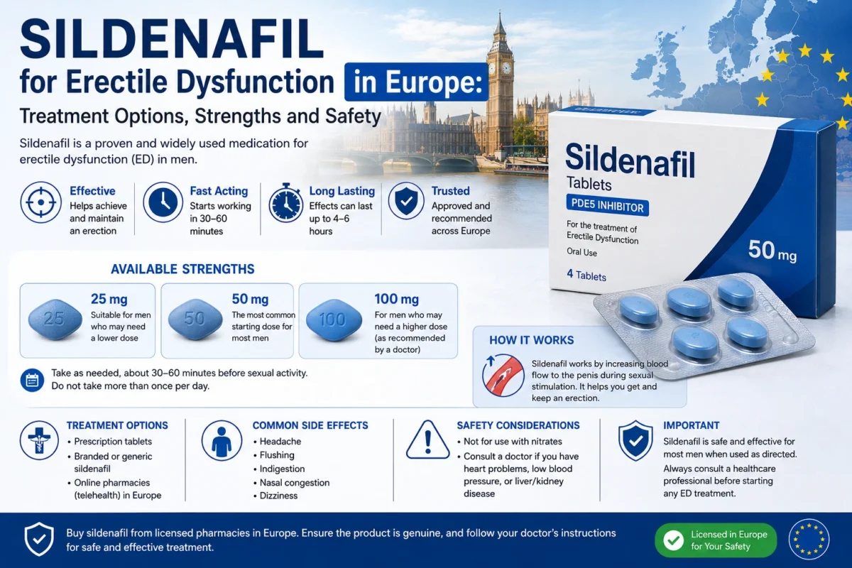 Sildenafil for Erectile Dysfunction