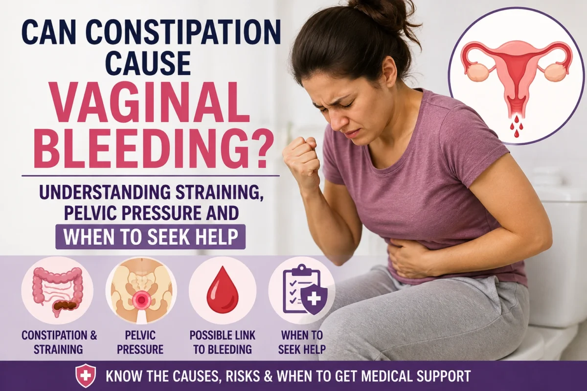 Can Constipation Cause Vaginal Bleeding