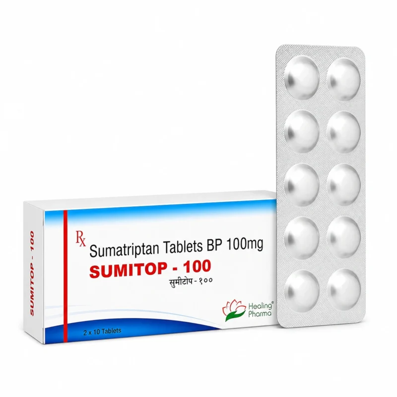 Sumatriptan 100 mg Tablet