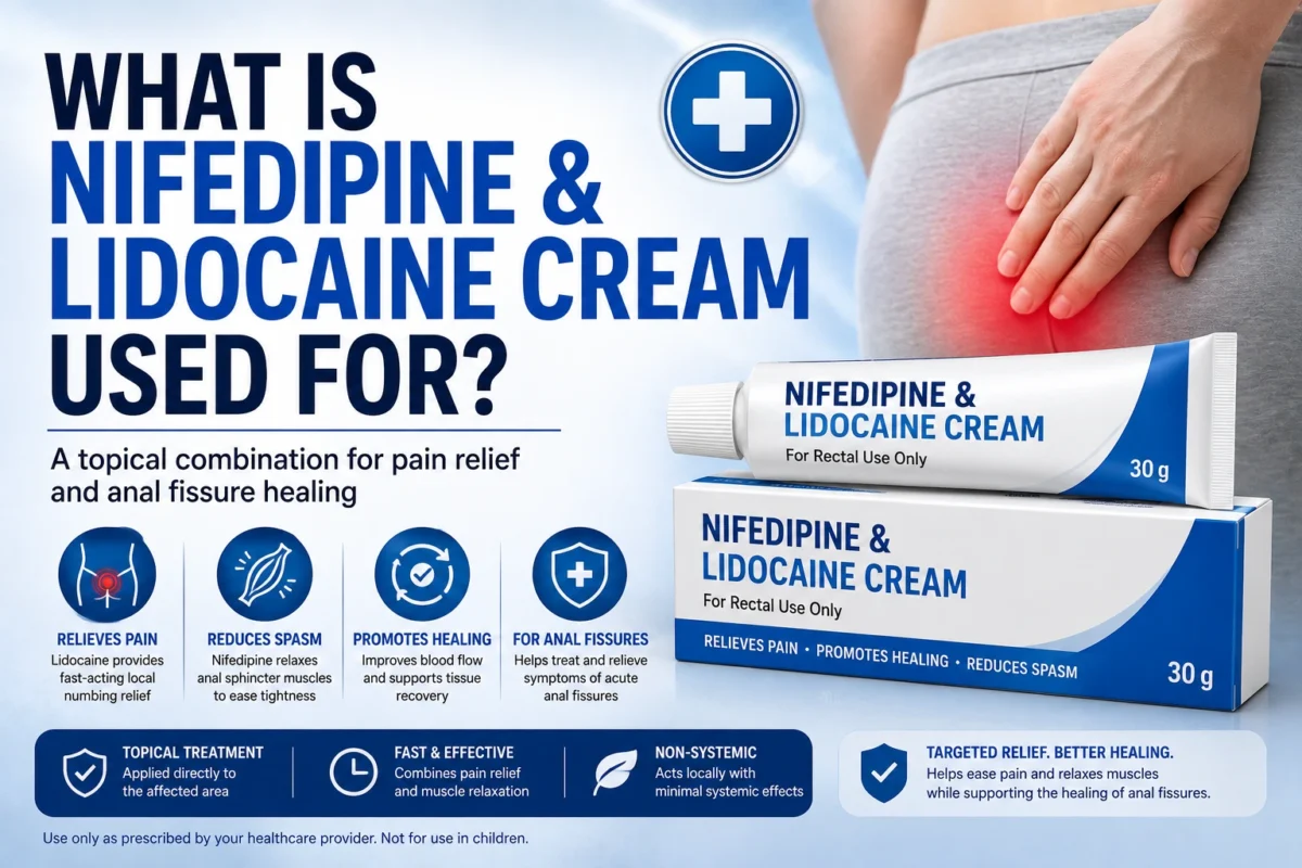 What Is Nifedipine & Lidocaine Cream Used For