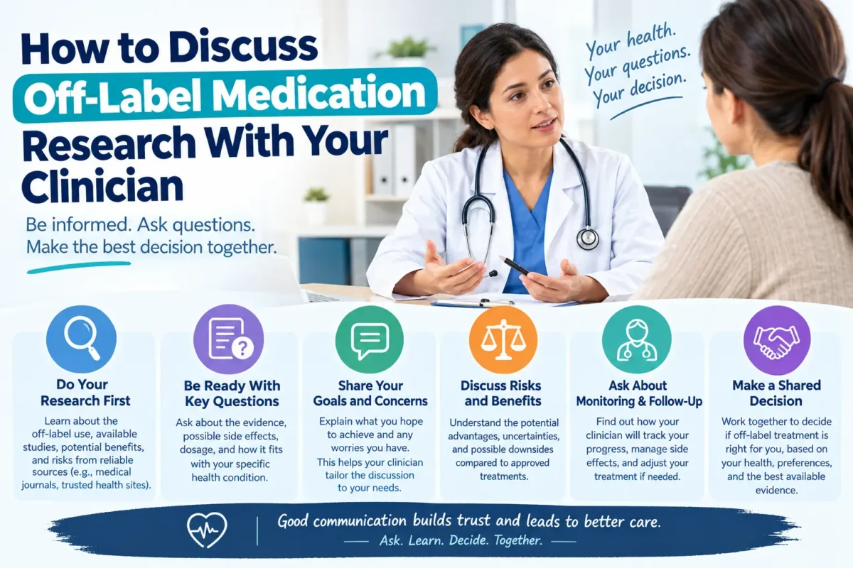 how to discuss off-label medication use with a doctor