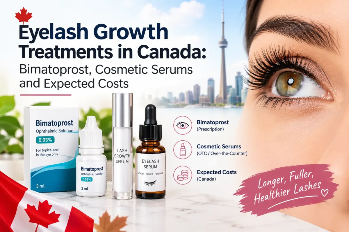 Eyelash Growth Treatments in Canada