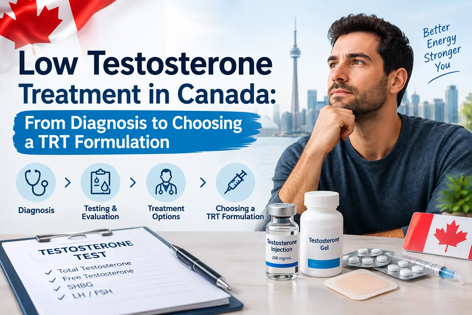 Low Testosterone Treatment in Canada