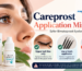 Careprost bimatoprost application mistakes guide featuring lash line hygiene and contact lens precautions