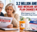 Older American couple reviewing Medicare Advantage plan changes and prescription drug coverage for 2027