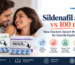 Sildenafil 50 mg versus 100 mg doctor-guided dose comparison with Pinkline Exports branding